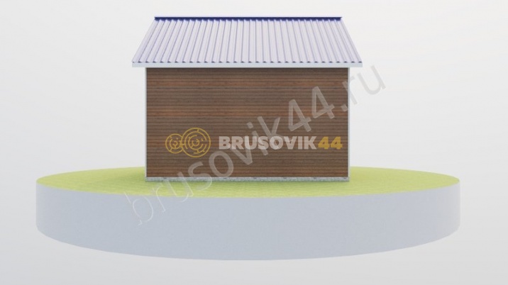 Проект №68 дома из бруса 10х9