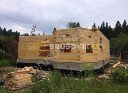 Дом из профилированного бруса