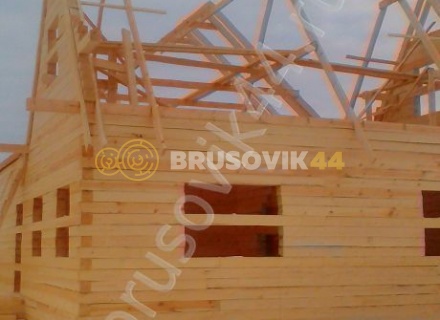 Дом из бруса 150х150 мм. по проекту № 5