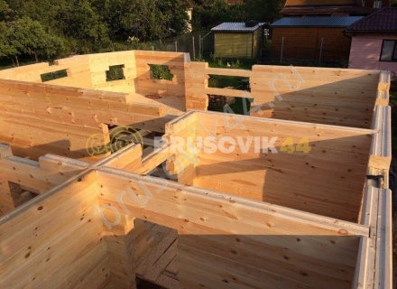 Дом из профилированного бруса