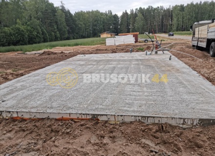 Баня 6х7,5 м из профилированного бруса 145х195 мм в д. Клинцево, Балахонковское сельское поселение, Ивановский район, Ивановская область