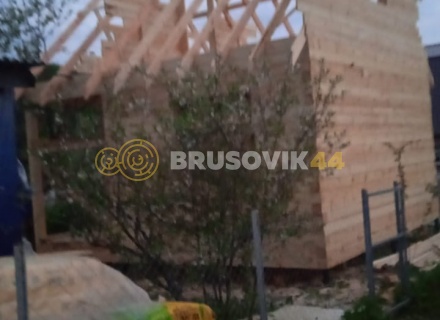 Дом 6х6м из обрезного бруса 150х150мм по индивидуальному проекту в с. Бибирево, Ивановский район
