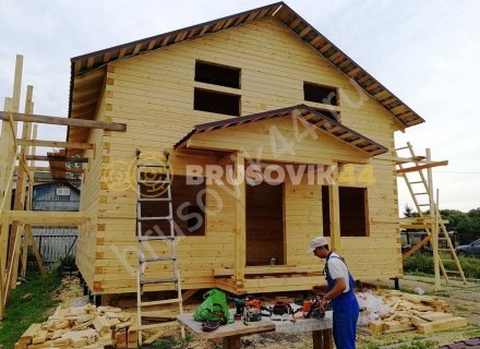 Дом из профилированного бруса 145х145 мм