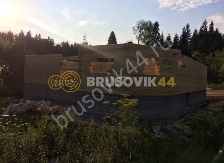 Дом из профилированного бруса