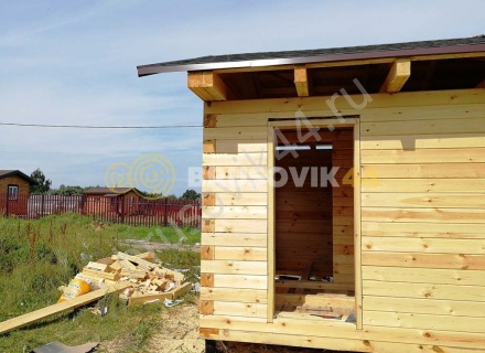 Баня из профилированного бруса 145х145 мм
