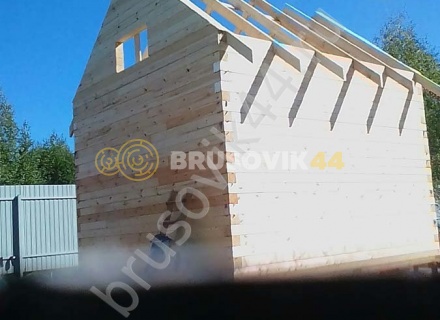  Баня из проф. бруса 145х145 мм