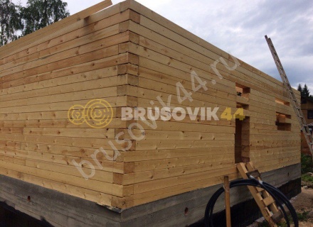 Дом из профилированного бруса