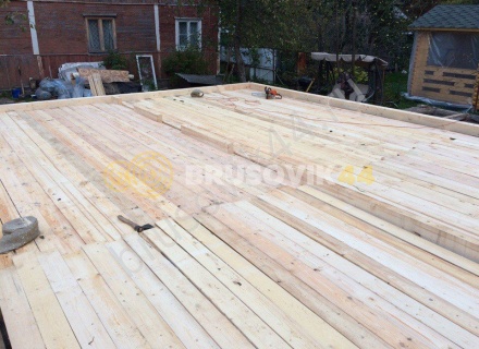 Строительство дачного дома из бруса