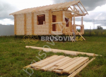 Дом из бревна 