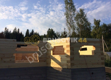 Дом из профилированного бруса