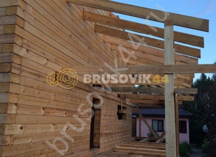 Дом из профилированного бруса