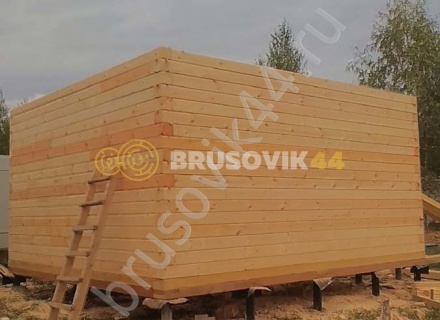  Баня из проф. бруса 145х145 мм
