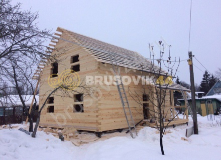 Строительство брусового дома