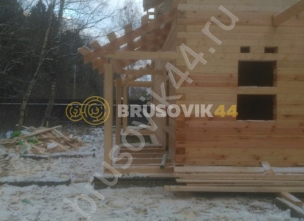 Дом 10х11 из профилированного бруса 145х195 мм