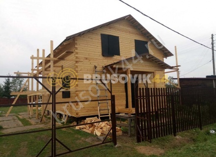 Дом из профилированного бруса 145х145 мм