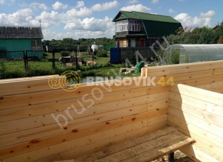 Дом из профилированного бруса 145х145 мм
