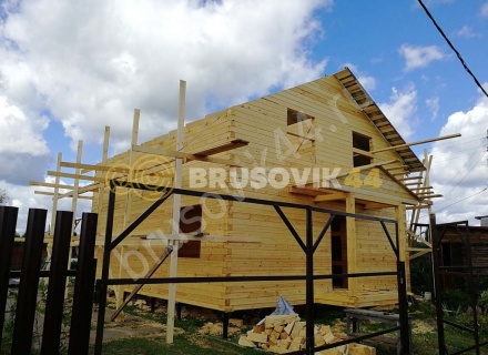 Дом из профилированного бруса 145х145 мм