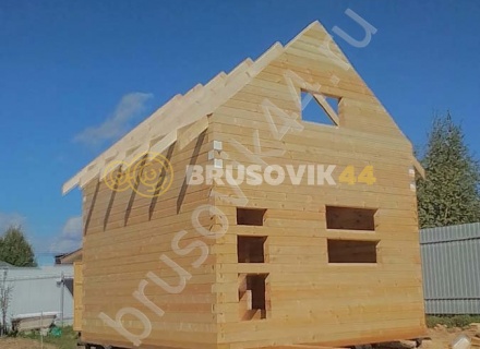  Баня из проф. бруса 145х145 мм