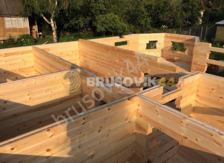 Дом из профилированного бруса