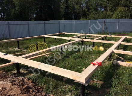 Строительство жилого дома из бруса