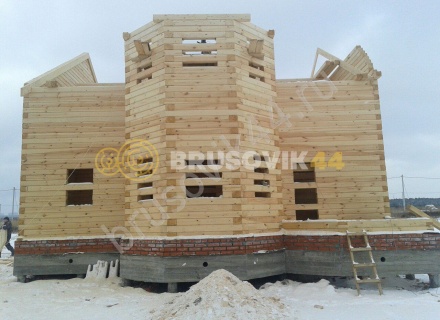 Построенные компанией Брусовик дома