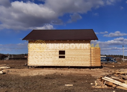 Дом из бруса, Ярославская область, Угличский р-н, п. Зеленая роща