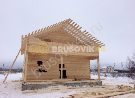 Дом 8х11 из бруса