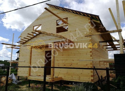 Дом из профилированного бруса 145х145 мм