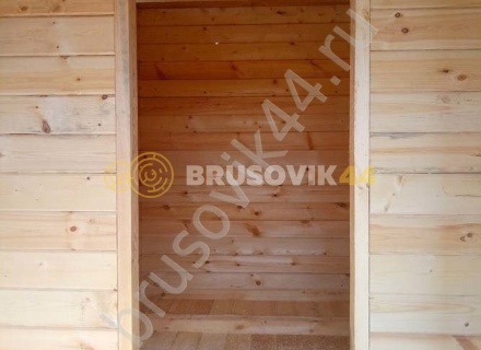 Баня из профилированного бруса 145х145 мм