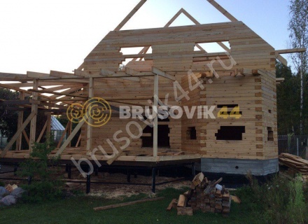 Дом из профилированного бруса