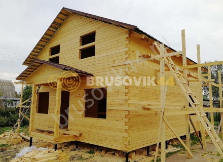 Дом из профилированного бруса 145х145 мм
