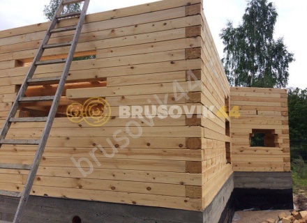 Дом из профилированного бруса