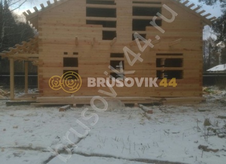 Дом 10х11 из профилированного бруса 145х195 мм