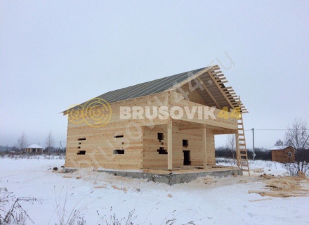 Дом 8х11 из бруса
