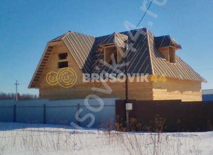 Дом из бруса 150х150 мм. по проекту № 5