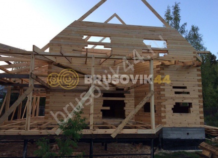 Дом из профилированного бруса