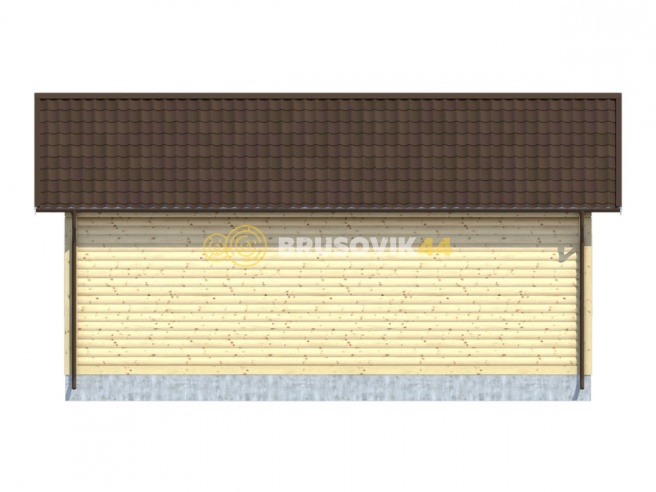 Проект №92 дома из бруса 6х9